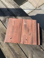 Approx 100 Marley Ashmore Interlocking Plain Roof Tiles Old English Dark Red
