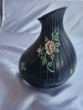 vintage vase brentleigh ware with floral design