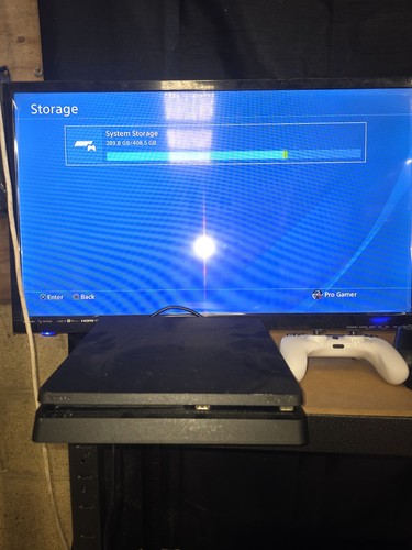 Sony playstation slim 500gb - 4,