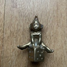 Vintage Solid Brass Lucky