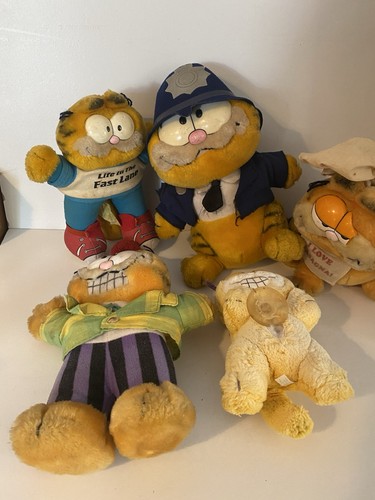 Vintage garfield plush soft - plush,