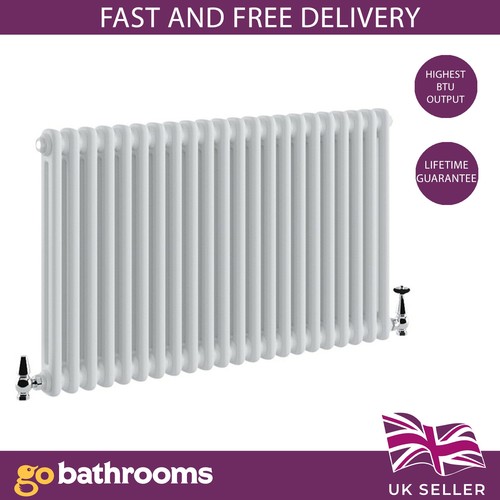 White traditional column - white, 2