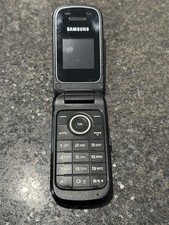 Samsung GT-E1195 Dark Grey/ Black Slide Mobile Phone