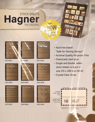Stamp album stock pages - album,