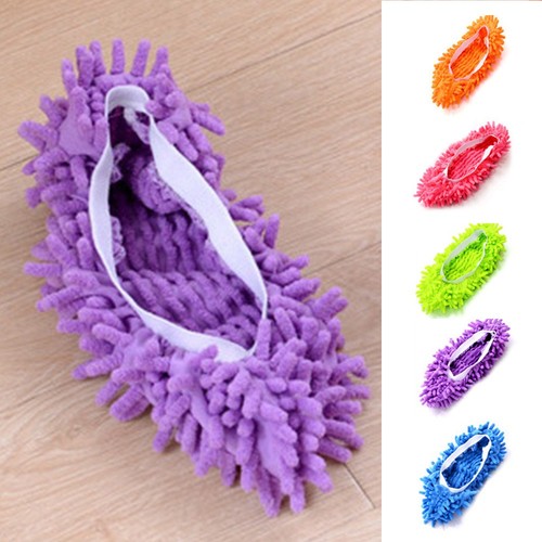 Duster shoes slippers mop dust - slippers,