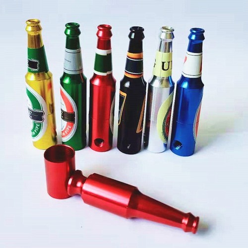 Metal beer bottle pipes - 2,