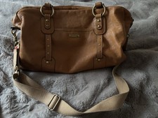 Storksack Leather Bag Tan Shoulder Strap Adjustable