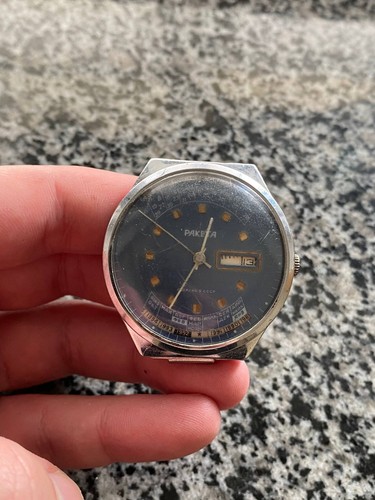 Vintage raketa calendar watch - calendar,