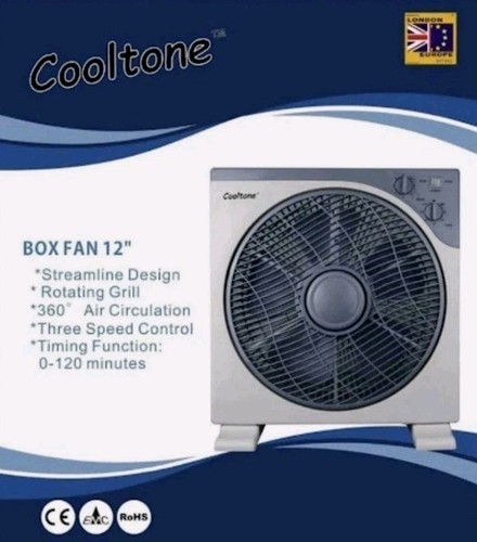 Box fan speed 360 air - 12",