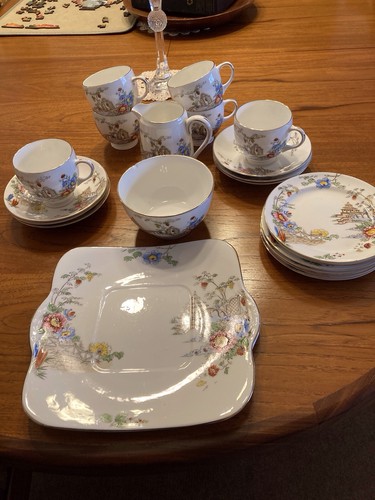 Heathcote pagoda bone china - heathcote,