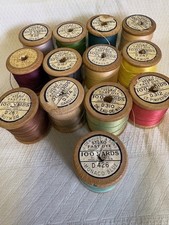 12  VINTAGE SYLKO WOODEN