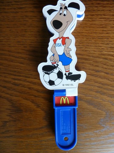 Vintage football rattle - vintage,