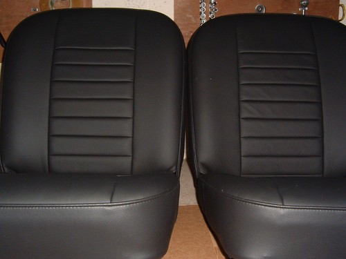 Early midget leather covers - early,
