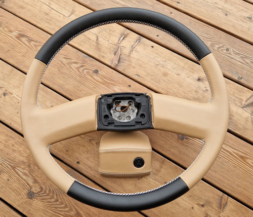 New leather steering wheel for - leather,