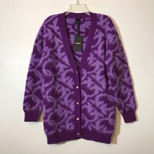 NWT Pinko Fuzzy Brushed Purple