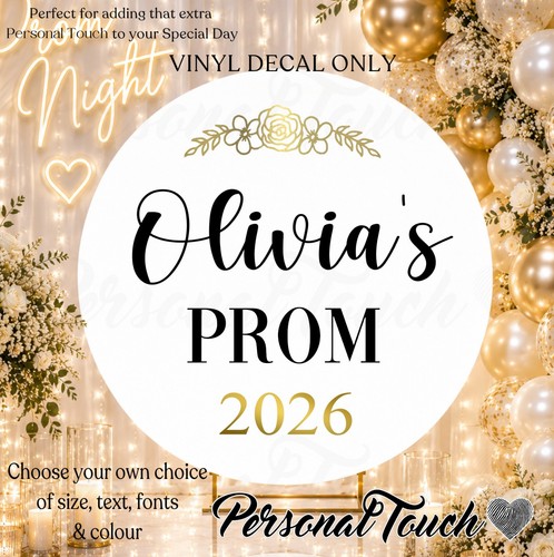 Personalised prom formal - personalised,