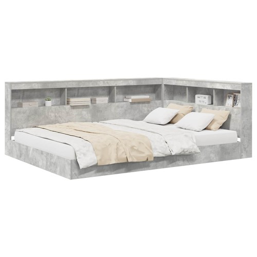 Bookcase bed with shelf - bed,
