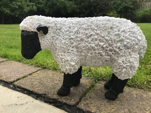 Standing sheep figure lamb - sheep, figure,
