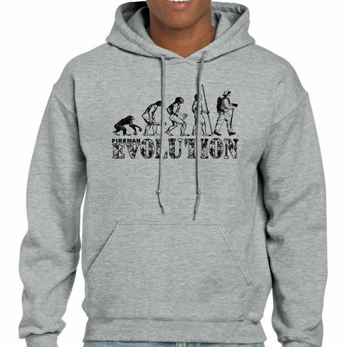 Fireman evolution mens funny - fireman,