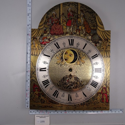 Beautiful dial with moon - with,