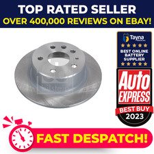 2x Brake Discs Pair Solid fits