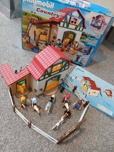 6927 playmobil farm - farm, playset