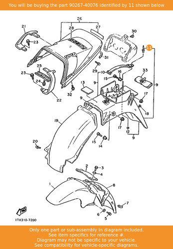 Yamaha rivet blind - yamaha,