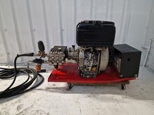 HI-PRESSURE JET WASH YANMAR DIESEL 15L@200BAR INTERPUMP ELECTRIC START POWERFUL