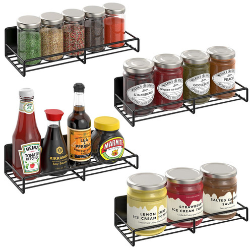Pcs magnetic spice rack - magnetic,