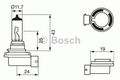 Bosch pure h11 - bosch, pure/lt