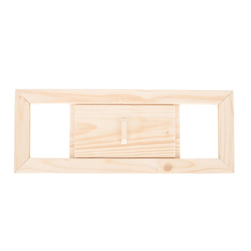 Khaki wooden sauna - khaki, vent