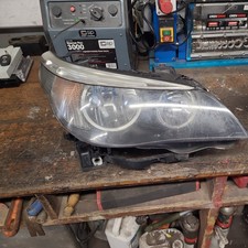 BMW 5 SERIES E60 E61 FRONT RIGHT DRIVER SIDE  HEADLIGHT OSF 158722-00  GENUINE