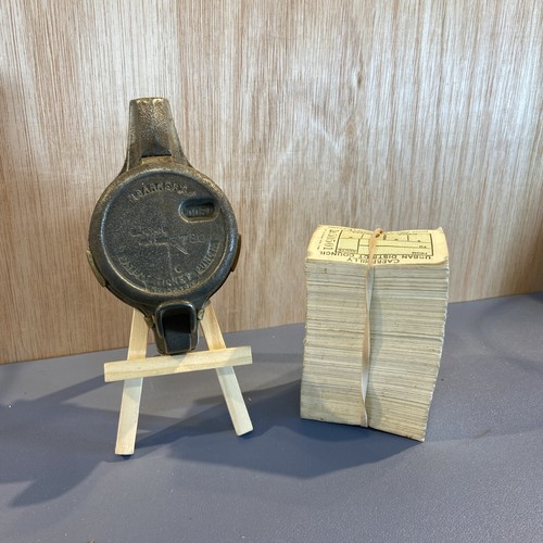 Original barker ticket - original, barker’s
