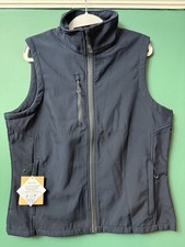 Womens Regatta Professional Gilet. UK16 Navy Fleece Waterproof Softshell. TRA863