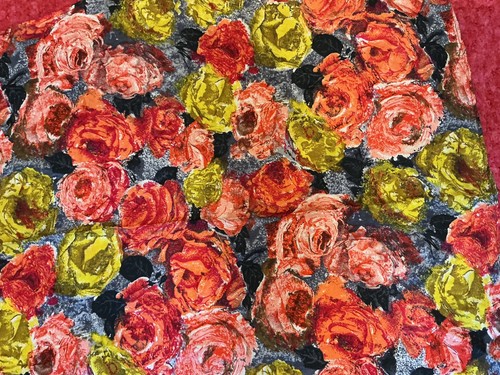 Very beautiful vintage square - beautiful,