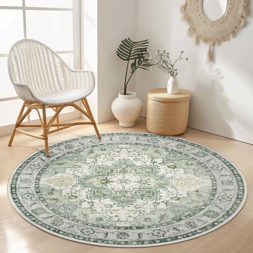Genimo round rug 120cm - rug,