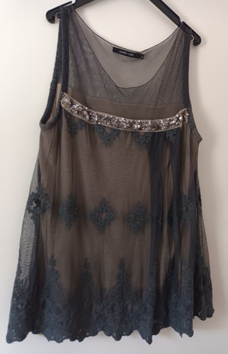 Lauren vidal embellished grey - lauren,