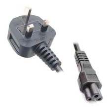 Clover Leaf Mains Charger Lead