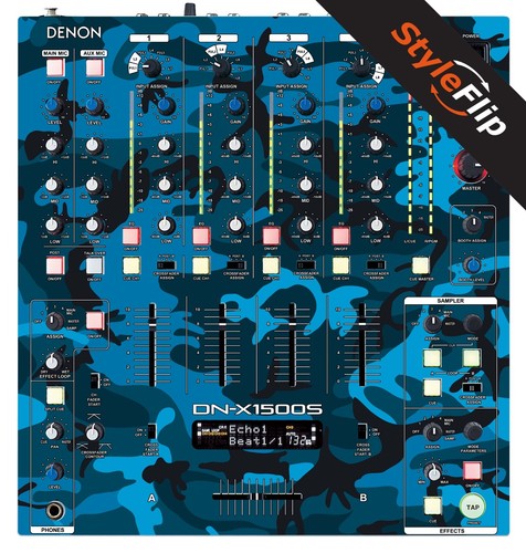 Denon x1500s x1500 skin blue - denon,