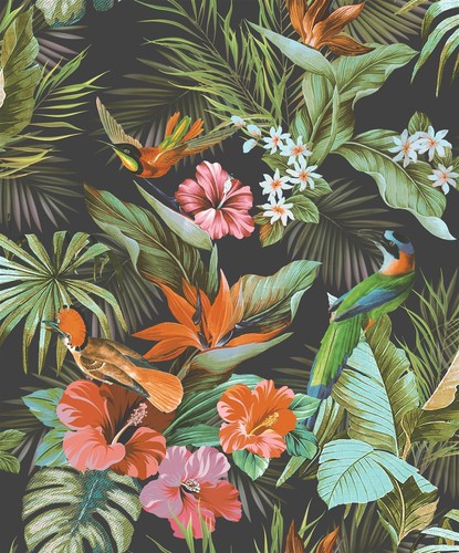 Rasch paradise birds textured - rasch,