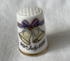 ROYAL WORCESTER 1981 THIMBLE