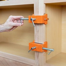 2-Pack Auto Locking Cabinet Face Frame Clamps For Woodworking
