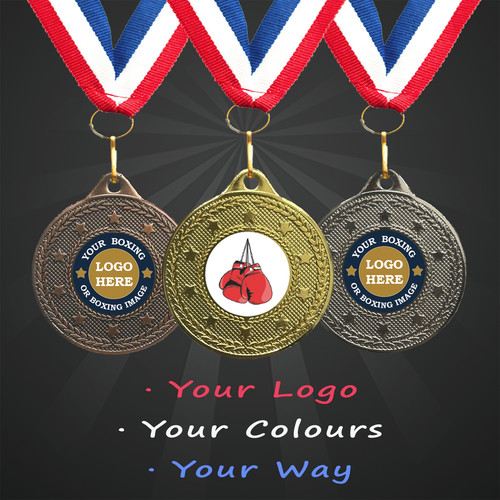 Boxing medals personalised - boxing,