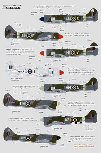 Xtradecal 72094 hawker - xtradecal,