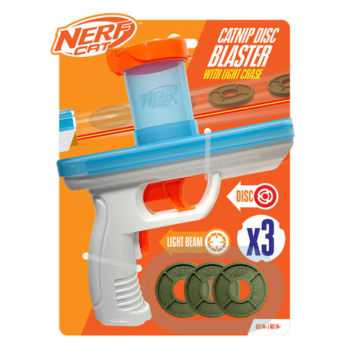 Nerf cat catnip blaster with - catnip, 3