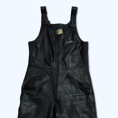 Vintage mens 100 leather - 100%,