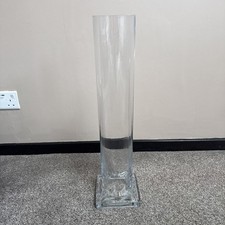 Floor Standing Glass Vase
