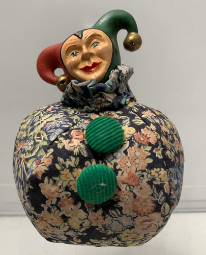 Vintage pin cushion clown - pin,