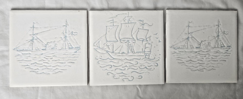Charming trio boat - trio, of