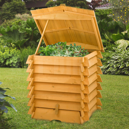 Kct wooden beehive compost - beehive, bin
